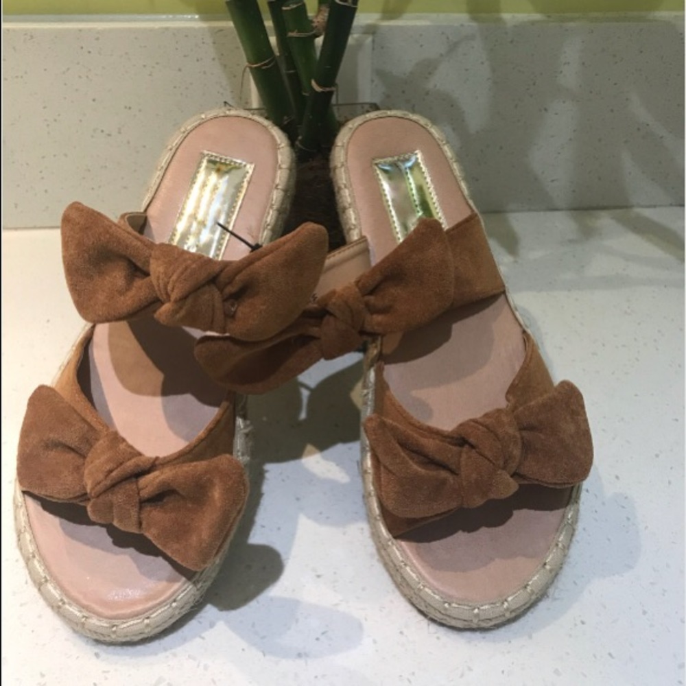 New double bow espadrilles size 6 last ones - Picture 4 of 8